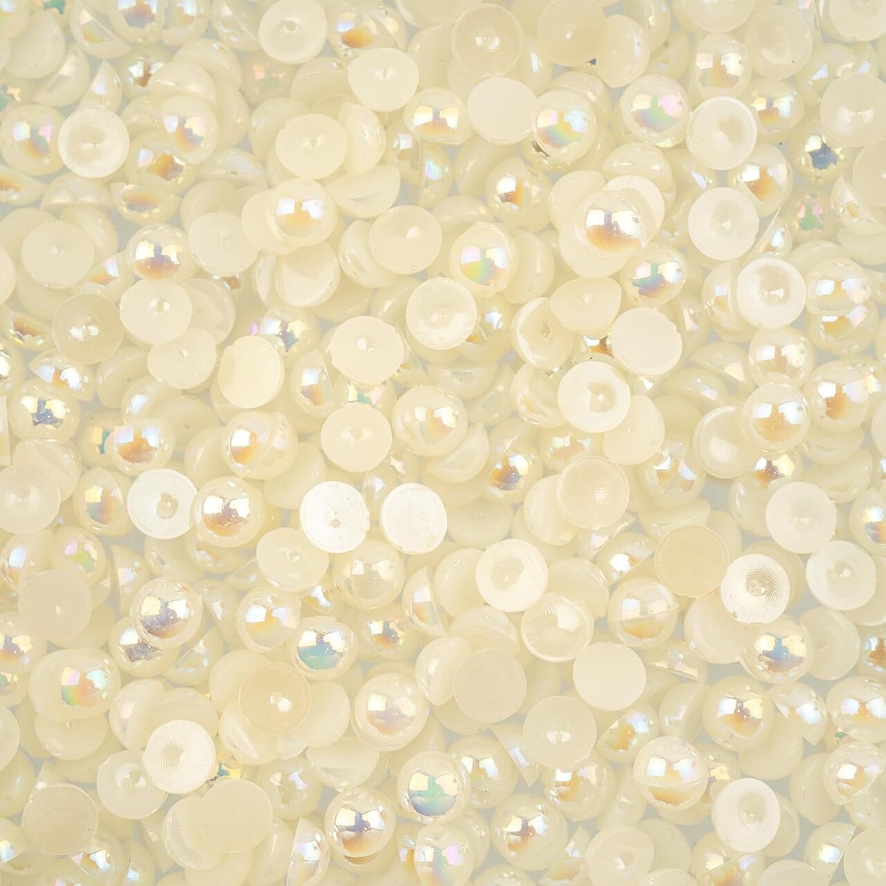 Crystal Lane DIY SS20(5mm) Plastic Pearl Flatback Rhinestones, 575pcs